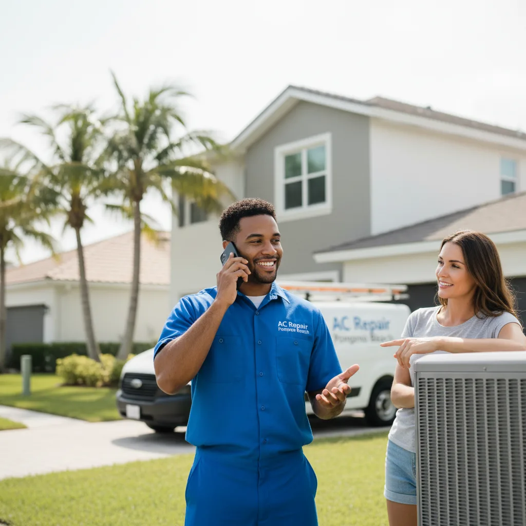 AC Repair Pompano Beach customer support in Trotwood